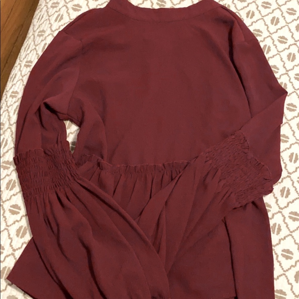 Never worn purple shirt